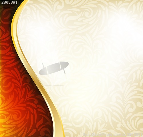 Image of Abstract floral pattern