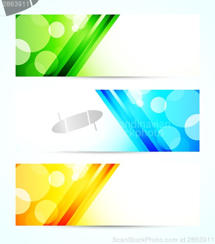 Image of Set of banners