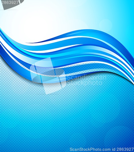 Image of Abstract wavy background