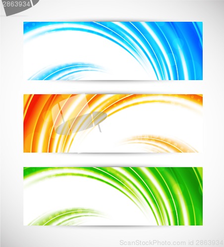 Image of Collection of bright banners