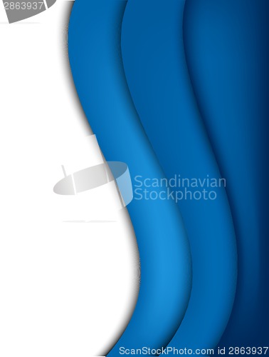 Image of Abstract blue background