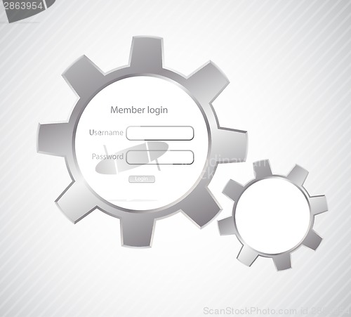Image of Login page