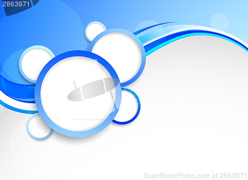 Image of Abstract background with circles