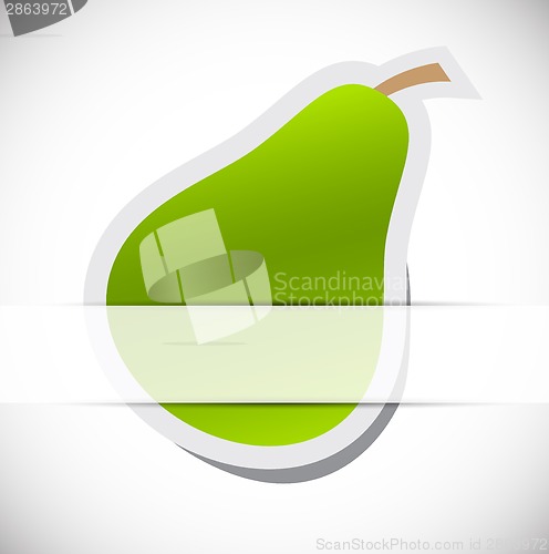 Image of Background with pear