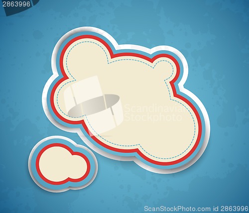 Image of Abstract retro background