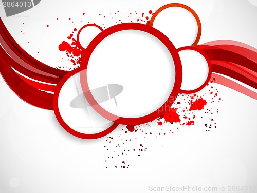 Image of Background with red circles