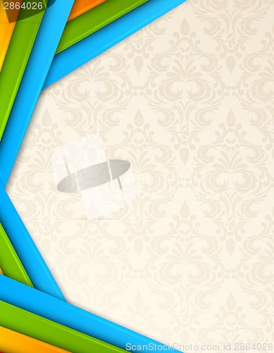 Image of Abstract striped background