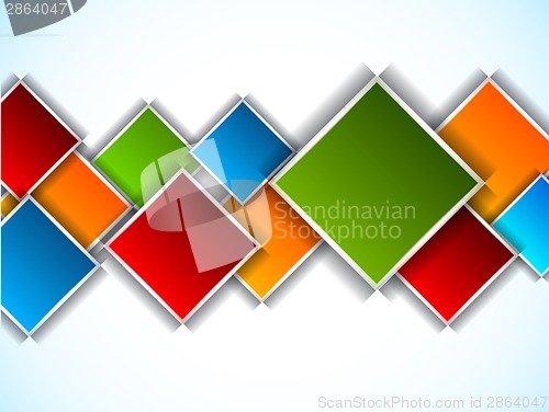 Image of Abstract background with squares
