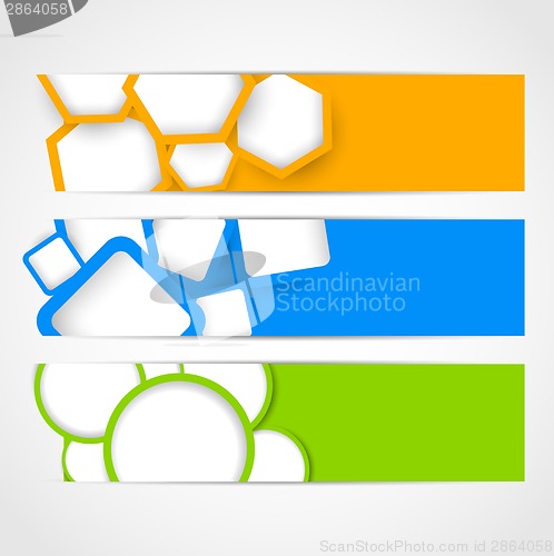 Image of Set of banners