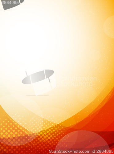 Image of Bright orange background