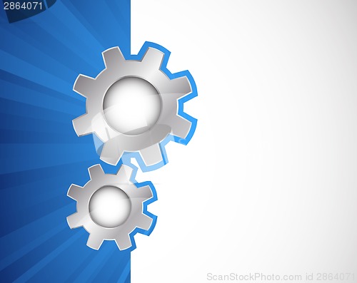 Image of Background with gears