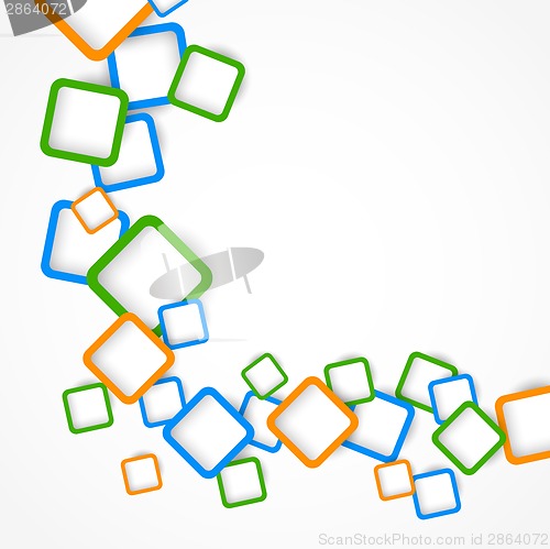 Image of Background with colorful squares