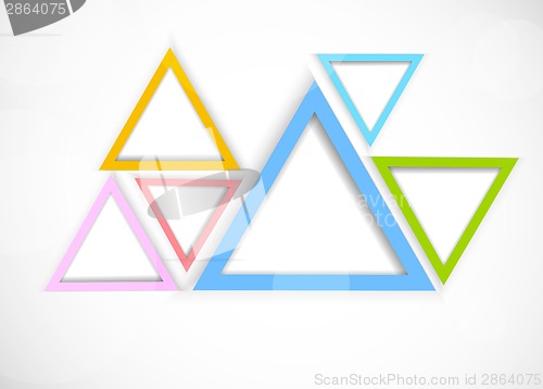 Image of Background with triangles