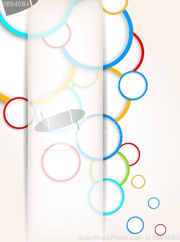 Image of Background with colorful circles