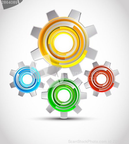 Image of Background with gears