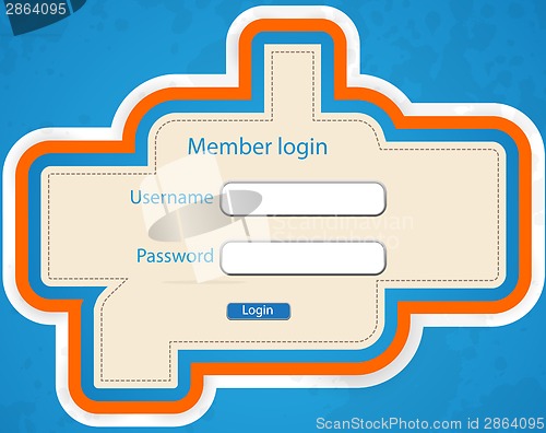 Image of Login page