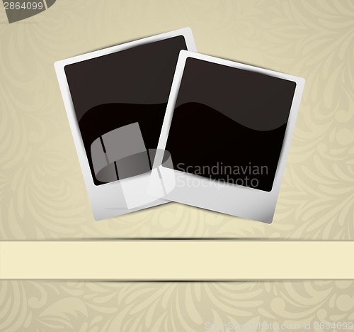 Image of Background with photo frames