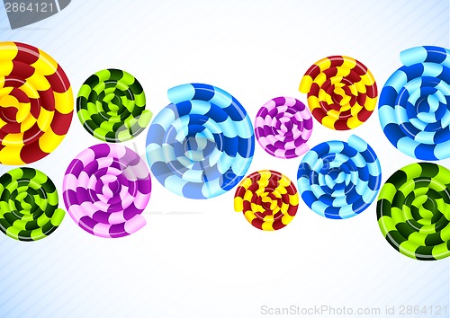 Image of Background with swirl element