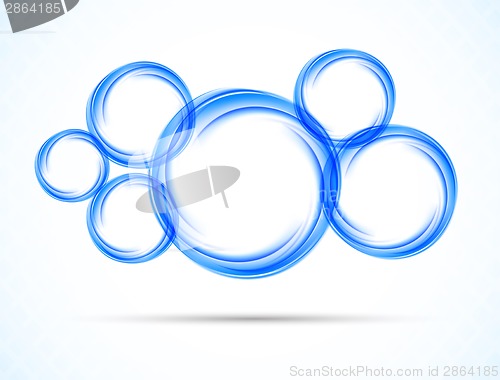 Image of Background with blue circles