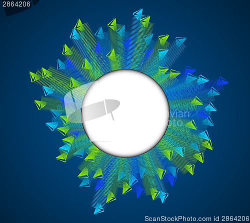 Image of Abstract geometric background