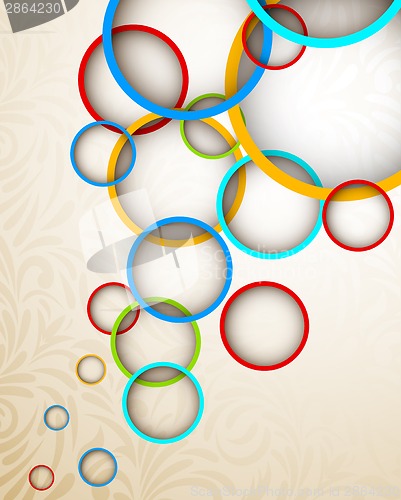 Image of Background with circles