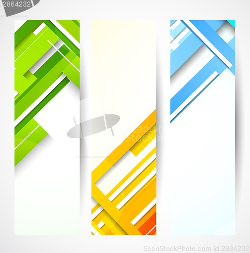 Image of Set of banners