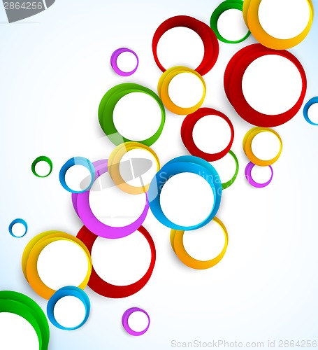 Image of Abstract background with circles