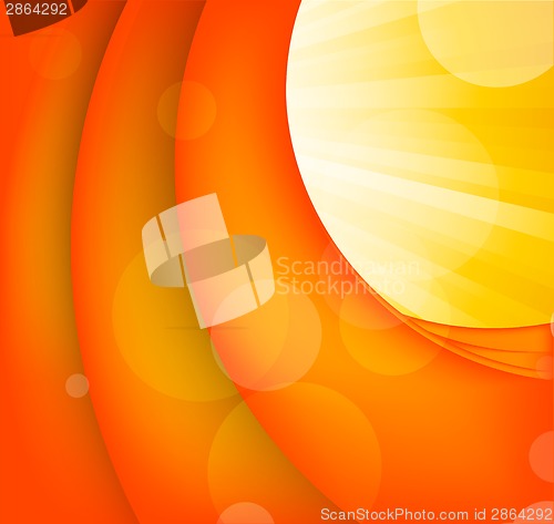 Image of Abstract orange background