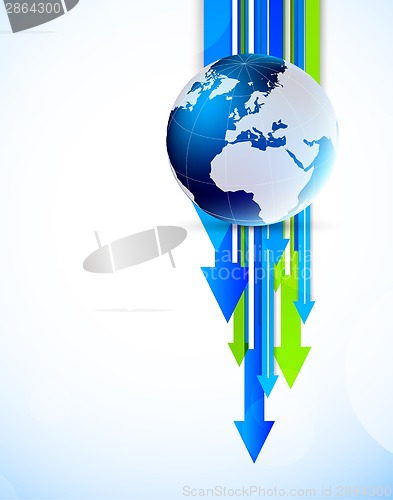Image of Background with globe