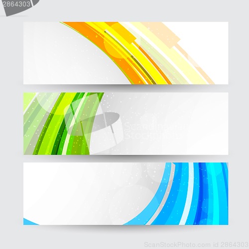 Image of Set of banners