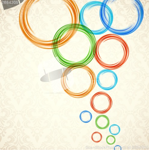 Image of Background with circles
