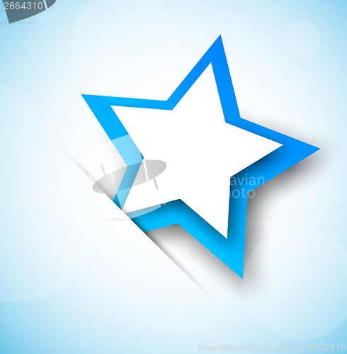 Image of Background with blue star