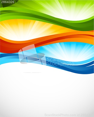 Image of Bright colorful background