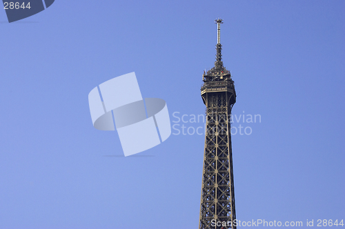 Image of Eiffel tower paris france