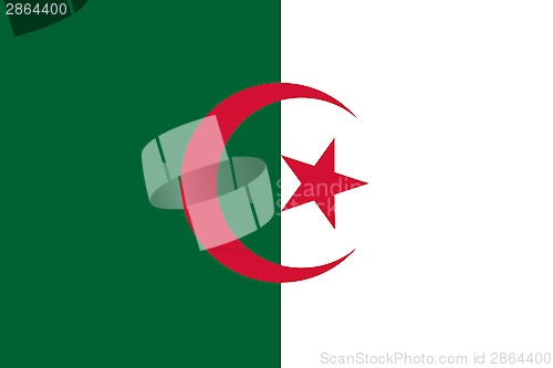 Image of National flag of Algeria