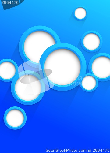 Image of Background with blue circles