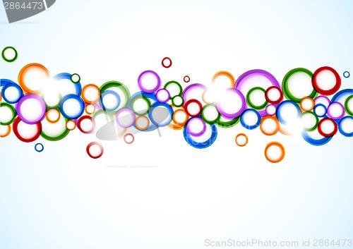 Image of Background with colorful circles