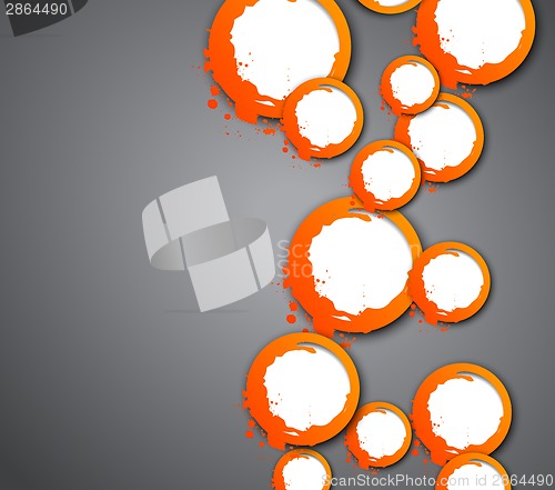 Image of Background with orange circles