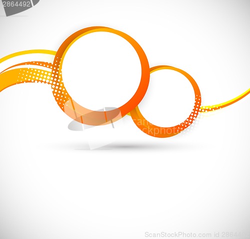 Image of Background with orange circles