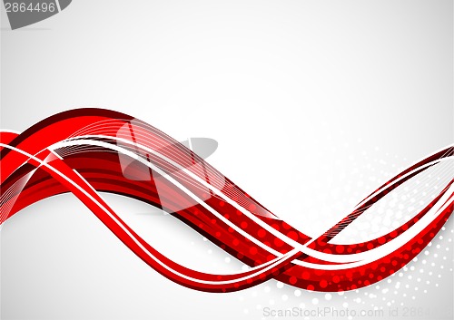 Image of Abstract wavy background