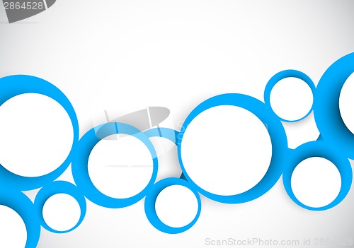 Image of Background with blue circles