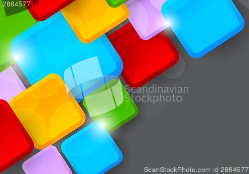 Image of Background with colorful squares