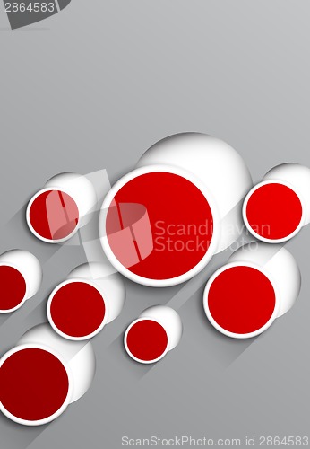 Image of Background with red circles