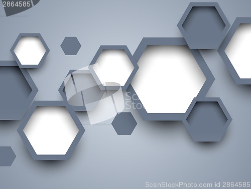 Image of Background with hexagons