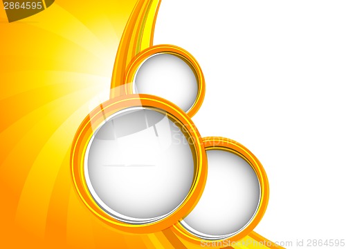 Image of Background with orange circles