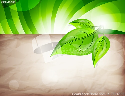 Image of Background with leaves