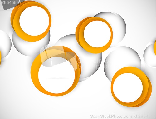 Image of Background with orange circles