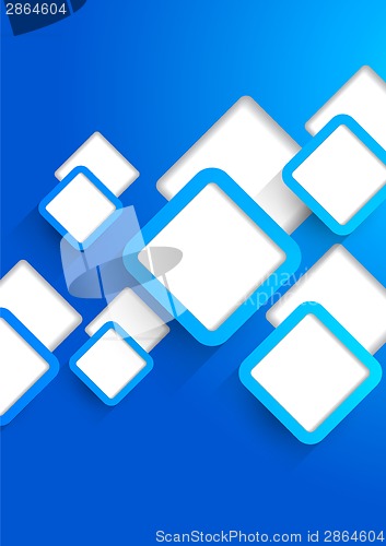 Image of Background with blue squares