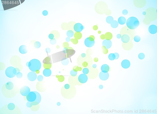 Image of Abstract background with circles