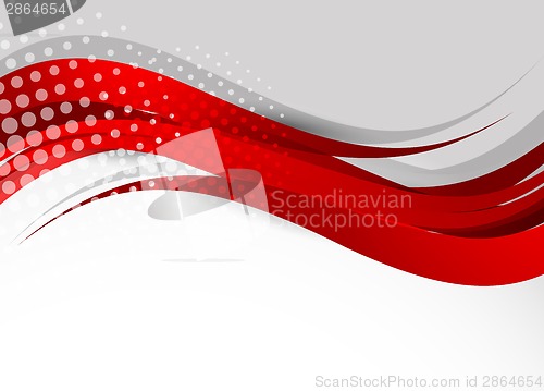 Image of Abstract red background